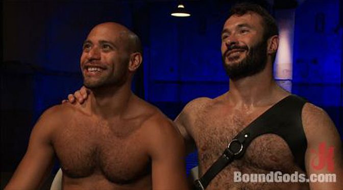 Hardcore male BDSM porn: Wilfried Knight uses and abuses Leo Forte
