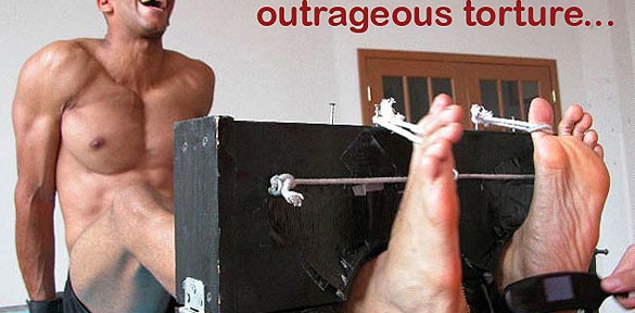 Men into tickle torture