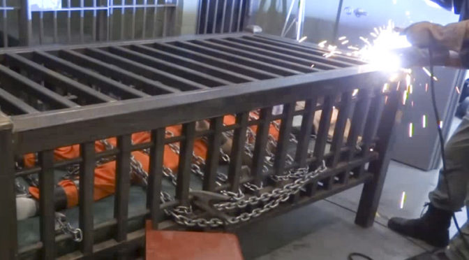 Video: Bind gets locked down in chains