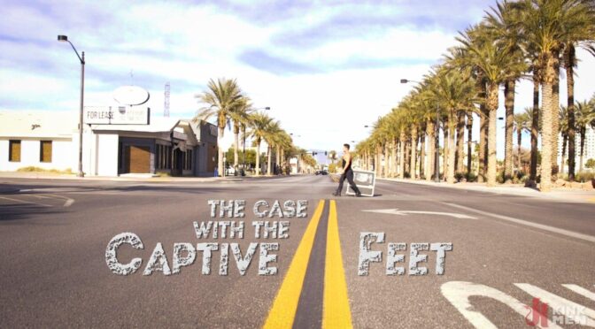 Captive surfer Sean Holmes submits to Master Dominic Pacifico