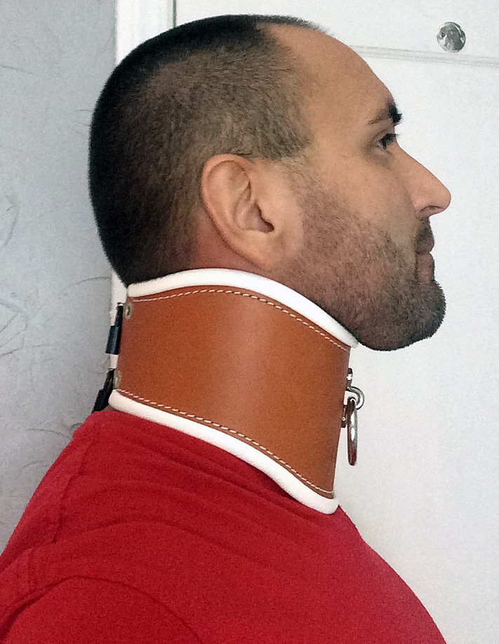 Cutieboy90 gets a new posture collar 