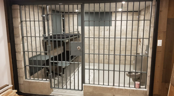 Pictures: How to build a jail cell in your basement