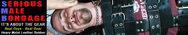 Serious Male Bondage cell