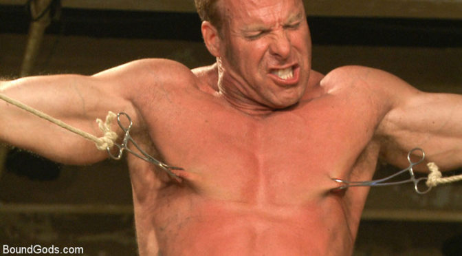 Derek pain muscle bondage torture