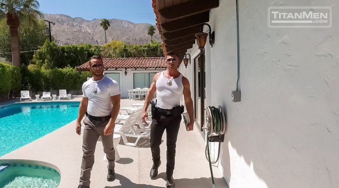 These muscular parole officers are ready to fuck