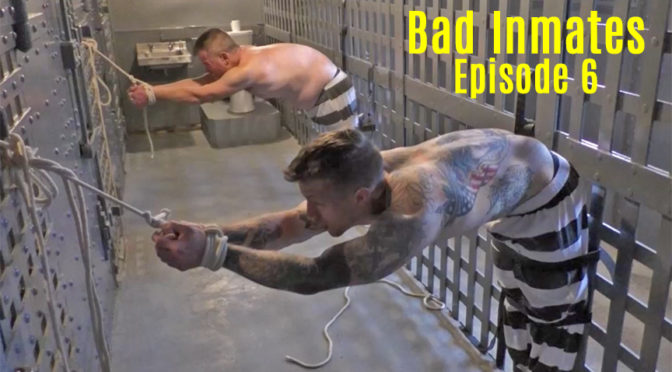 Torture bondage for bad inmates Jimmy and Jacob