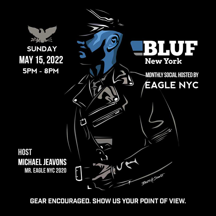 bluf new york NYC Eagle leather men