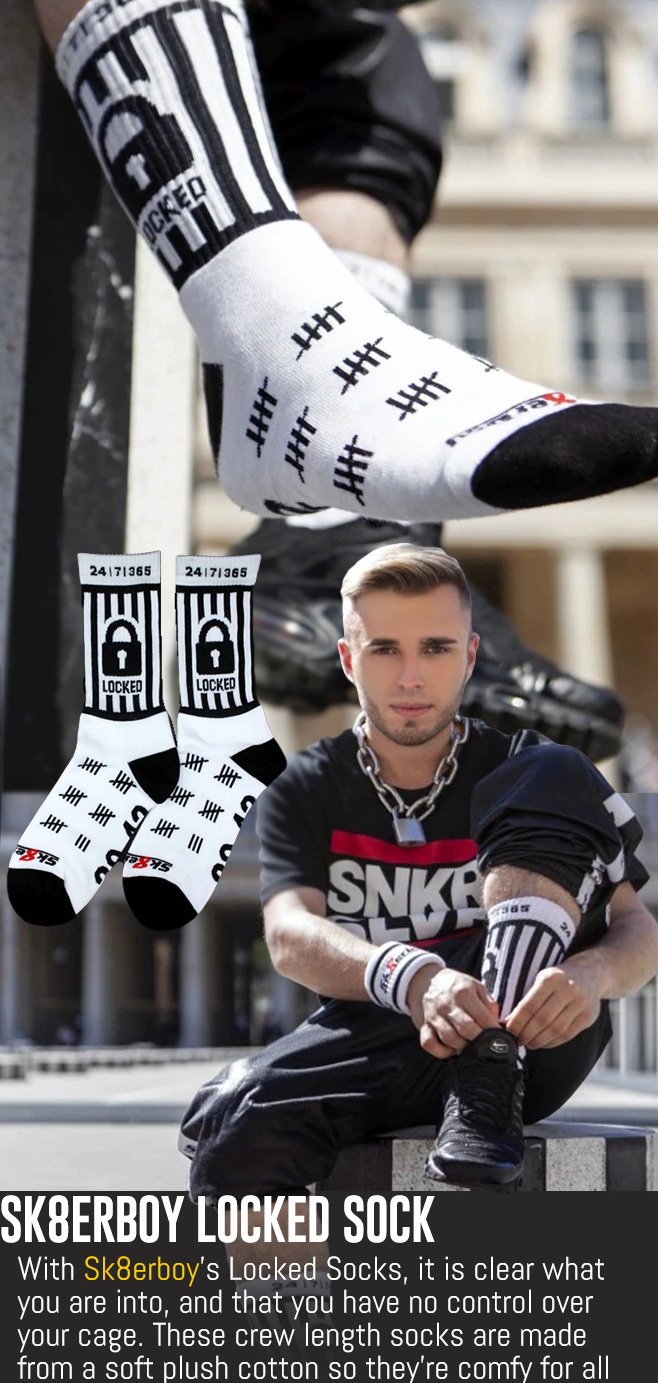 Sk8erboy Socks - Locked
