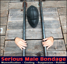 What they do to guys just like you at Serious Male Bondage