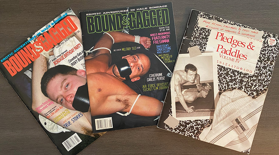 specialty issues of Bound & Gagged
