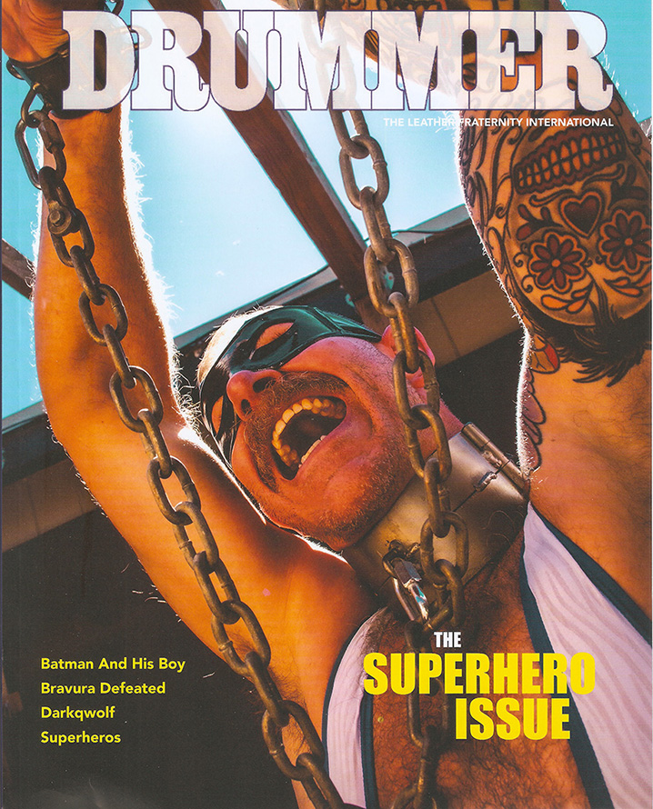 Drummer magazine superheroes issue