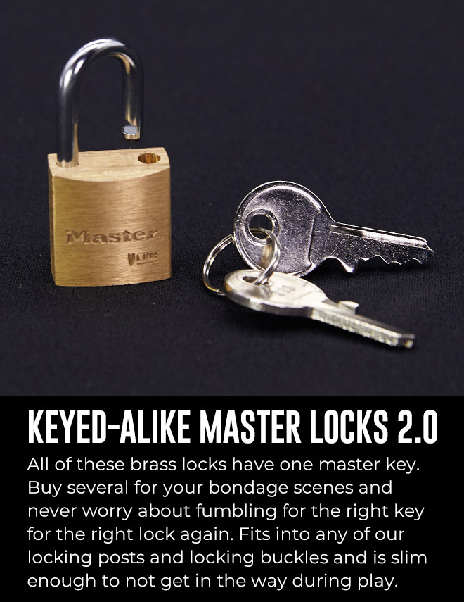 Keyed-Alike Master Locks 2.0