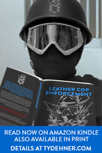 Leather Cop Enforcement by ty dehner