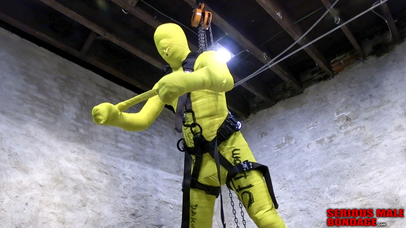 See the VIDEO of this extreme scene at Serious Male Bondage