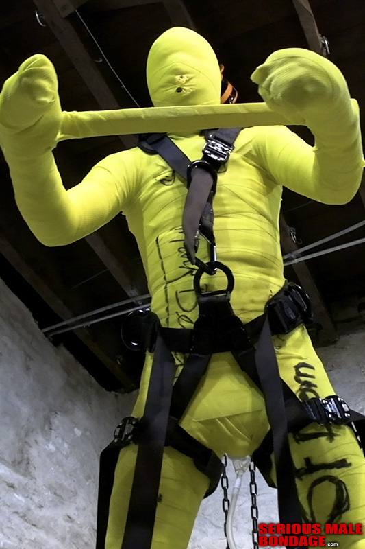 See the VIDEO of this extreme scene at Serious Male Bondage