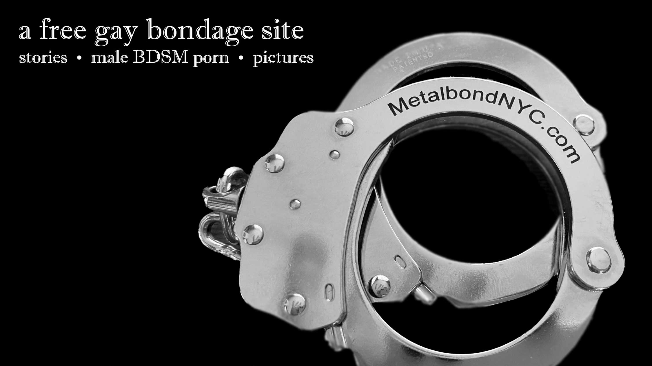 Get ready for even more male bondage stories to beat off to in the Metalbond Prison Library