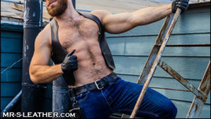 Tom of Finland leather vest motorcycle Terry Miller
