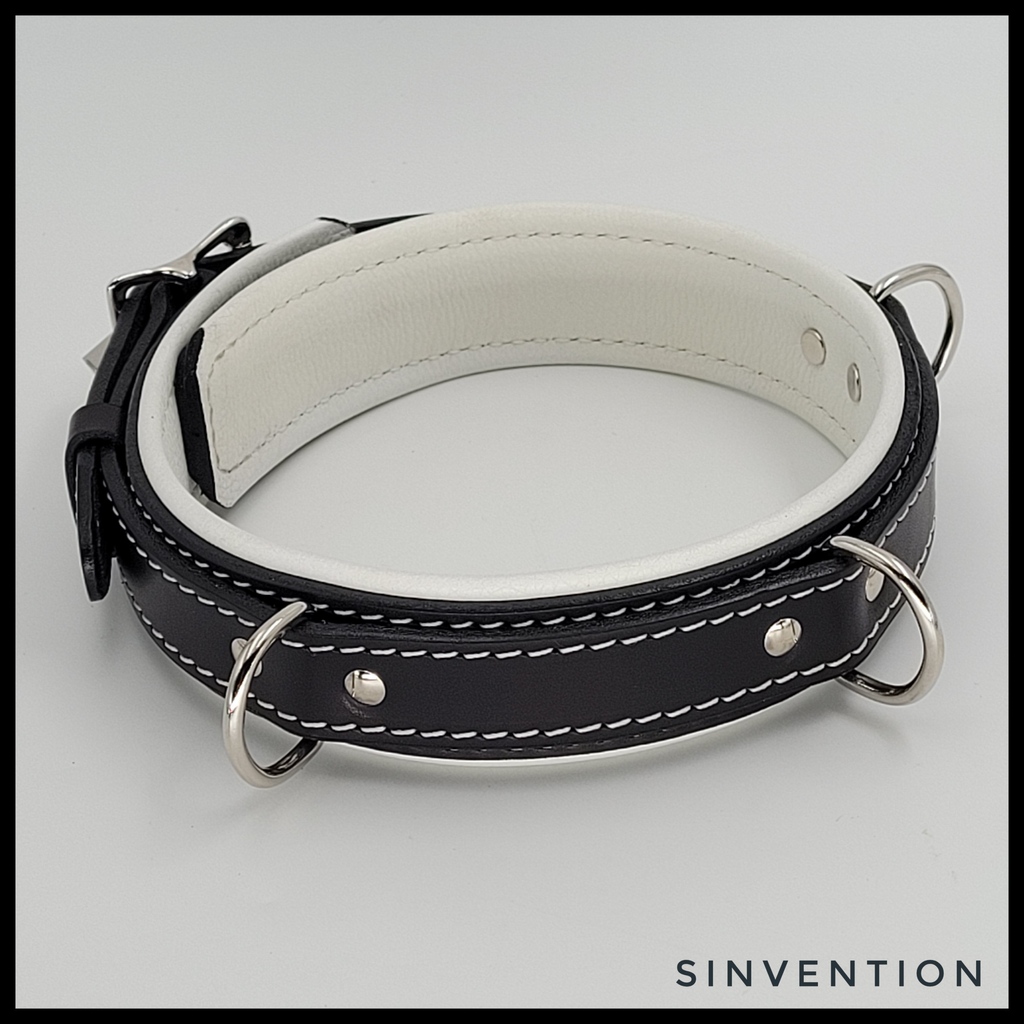 Clergy Edition of the slim line Purgatory slave collar made by Sinvention