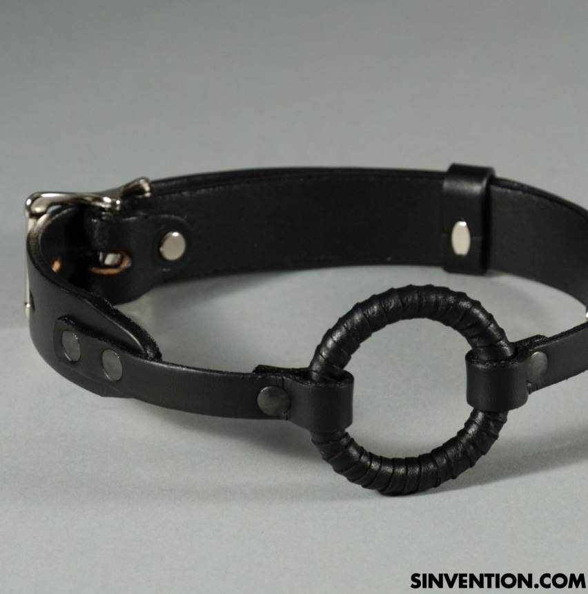 Leather O-ring gag
