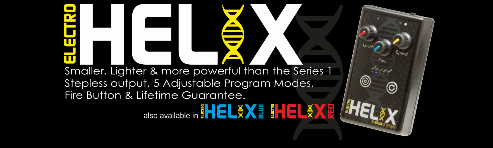 the ElectroHelix has 5 program modes
