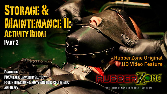 New at RubberZone: Storage & Maintenance II: Activity Room