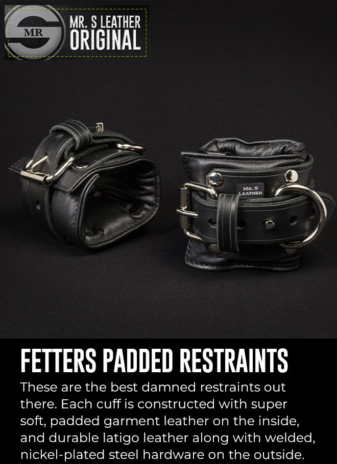 Fetters Padded Locking Wrist and Ankle Restraints