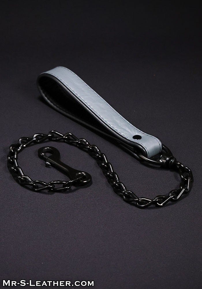 Training your Pup is a walk in the park with this Leather Puppy Leash—perfect for a ruff night of puppy play!