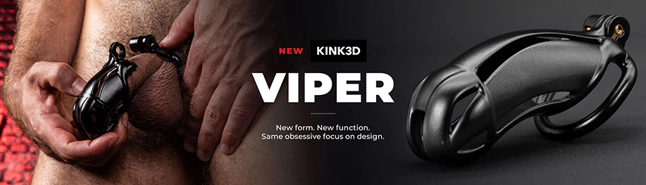 The Viper male chastity device