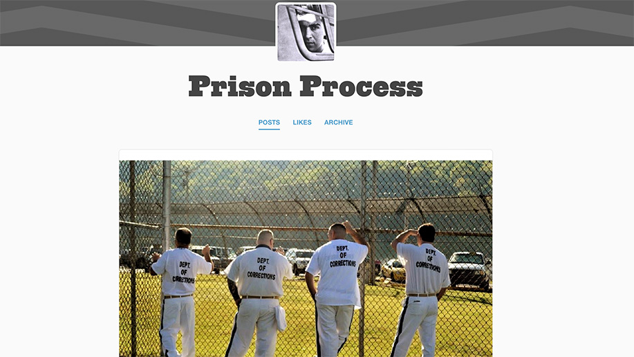 Prison Process aka Joshua Ryan on Tumblr