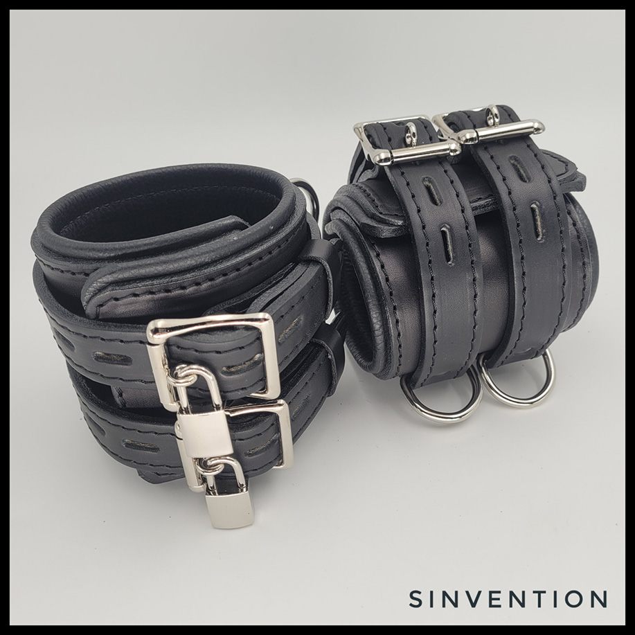 Double Strap Bondage Cuffs