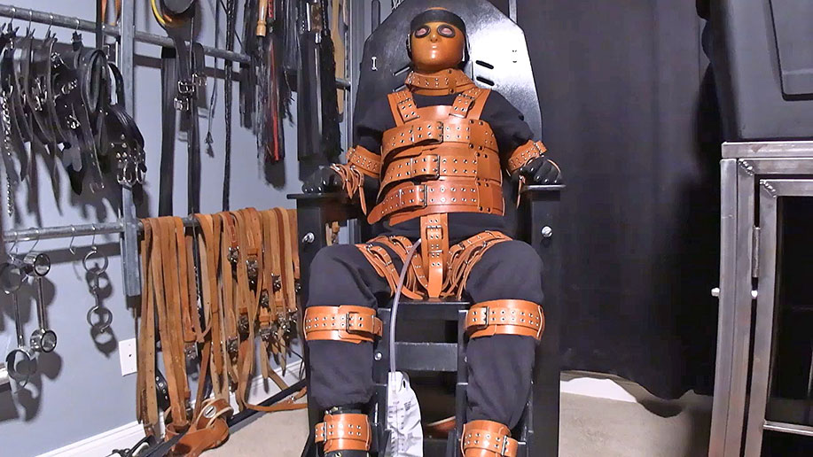 Mark in the Bondage Chair