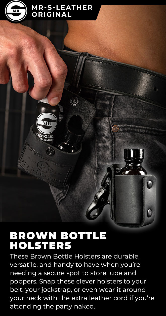 Brown Bottle Holster
