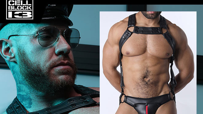 CellBlock 13 Dungeon Jockstrap and Harness