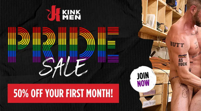 KinkMen Pride Sale