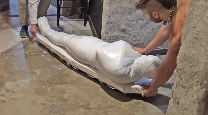 White Tape Mummy