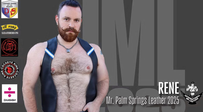 International Mr. Leather event in Chicago Rene Hebert
