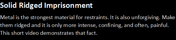 Solid Rigid Imprisonment