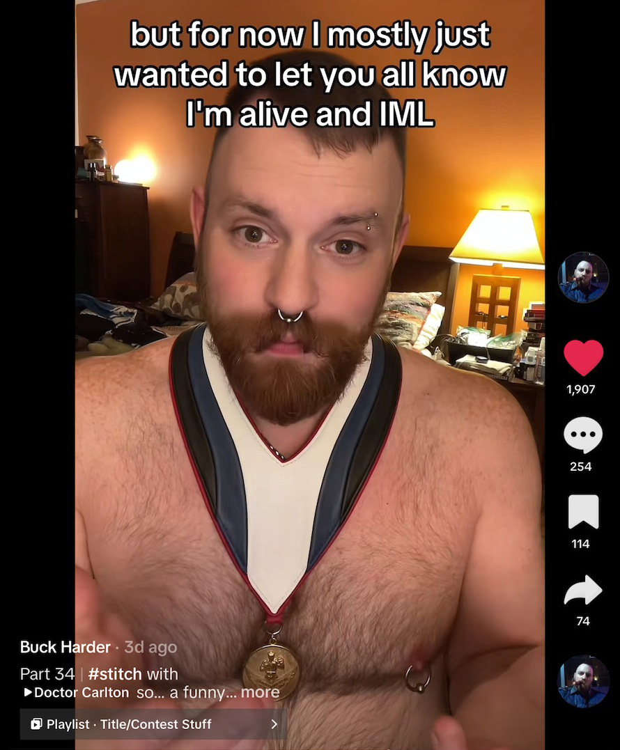 Buck Harder on TikTok