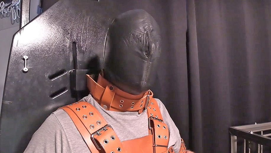 Struggling in the Bondage Chair