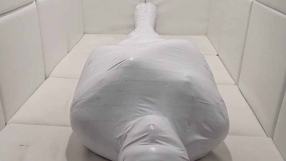 White Tape Mummy