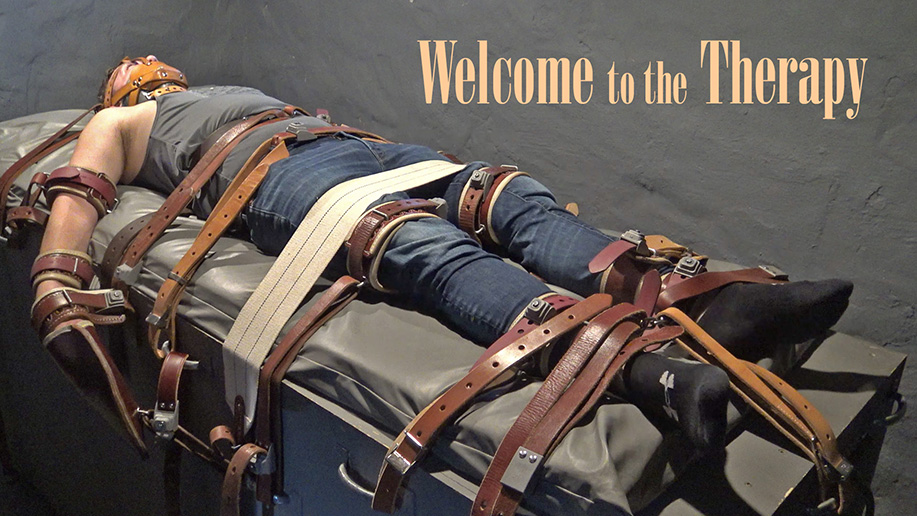 A prisoner gets forced into bondage therapy