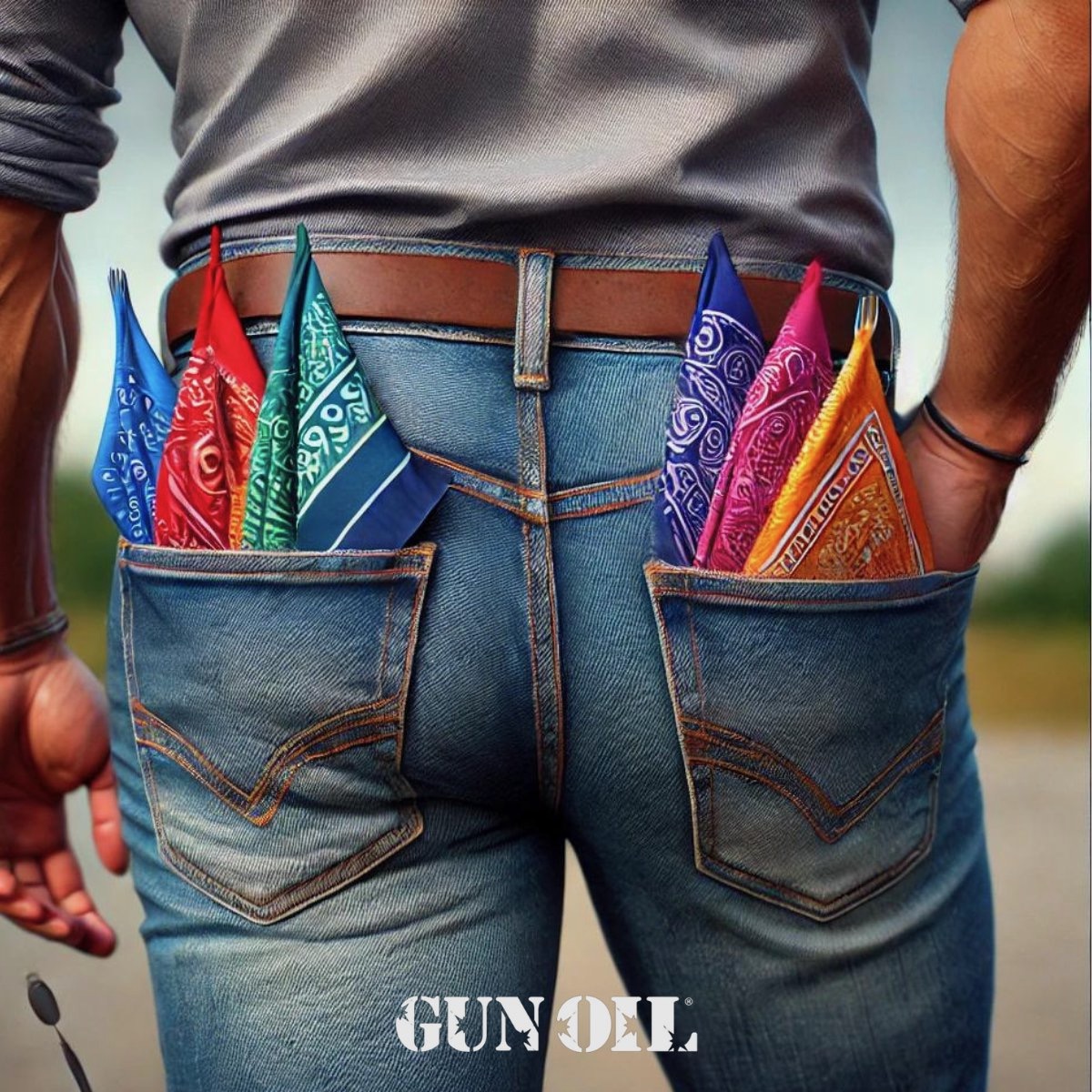 Gun Oil hankies