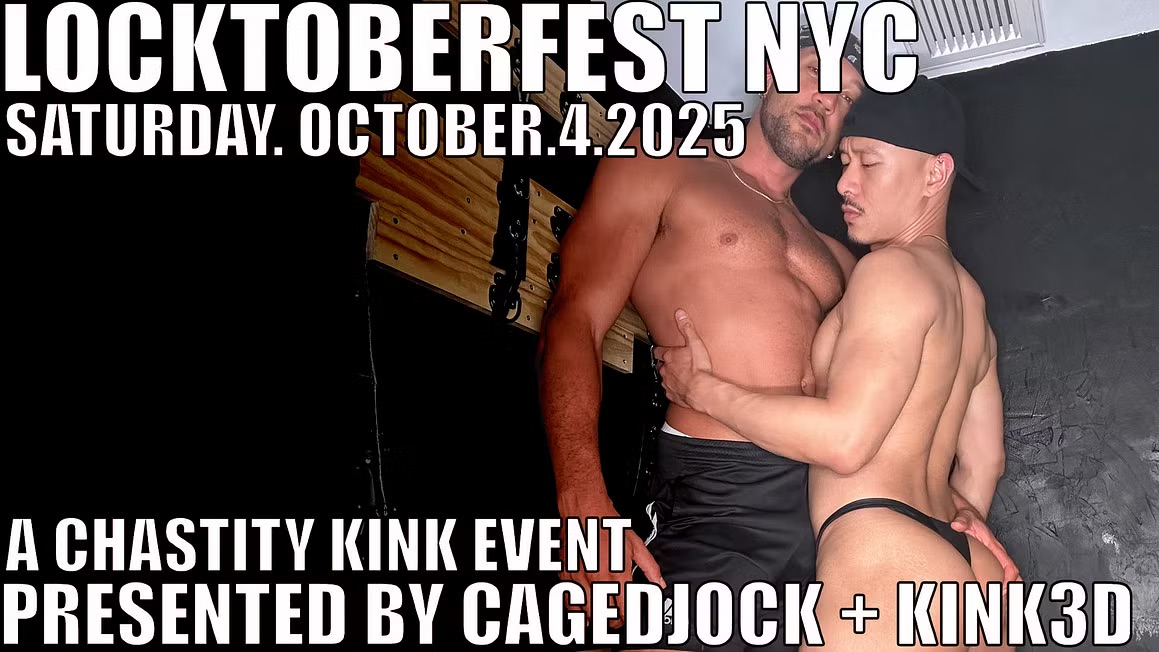 Caged Jock Locktoberfest