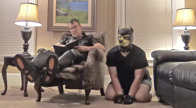 human male dog bondage play