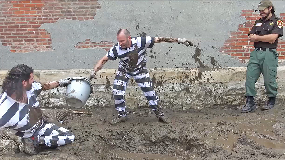 Inmates in the Mud