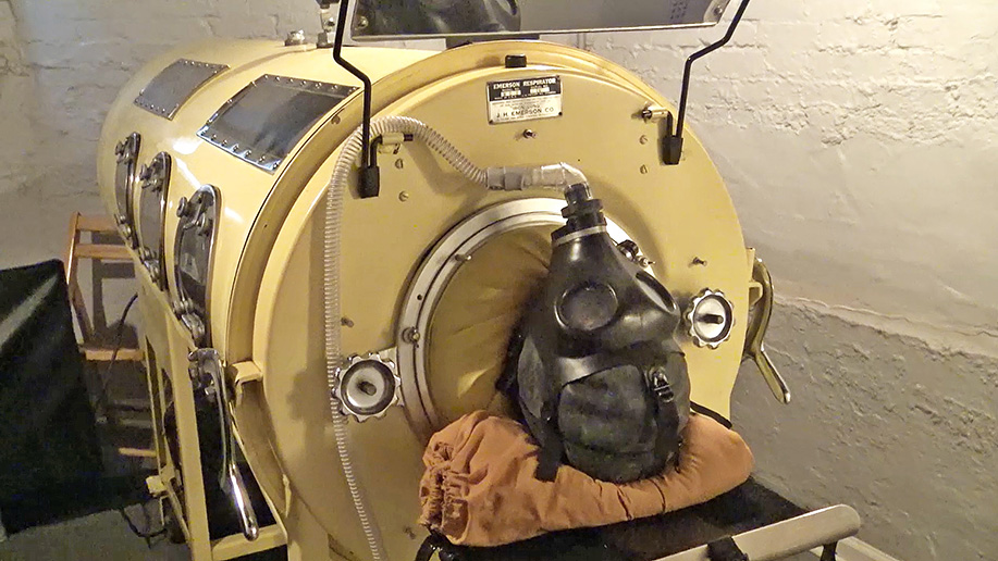 Confined in an Iron Lung