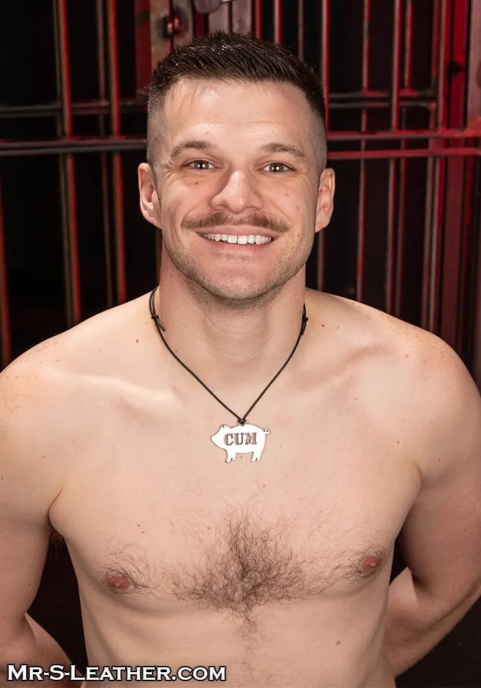 cum dump dominant twink Cockeye Kink dog tags