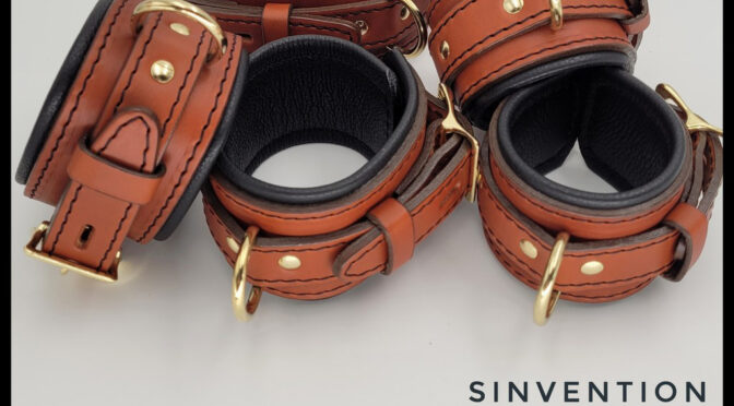 Heritage Brown Leather Restraints