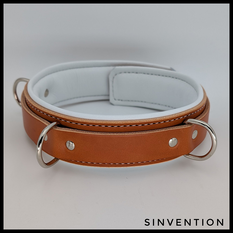 Narrow Padded Asylum Collar From Sinvention