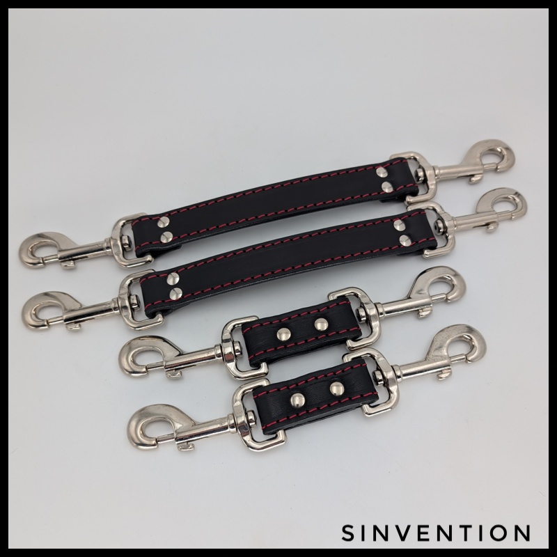 Discover the art of bondage with these handmade connectors, hogties, and quick clips